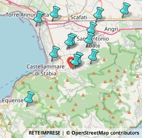 Mappa 80054 Gragnano NA, Italia (3.95385)