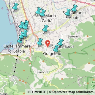 Mappa 80054 Gragnano NA, Italia (2.62667)