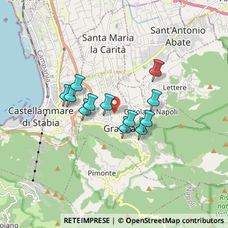 Mappa 80054 Gragnano NA, Italia (1.4225)