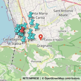 Mappa 80054 Gragnano NA, Italia (2.223)