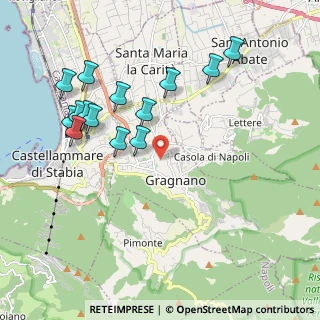 Mappa 80054 Gragnano NA, Italia (2.25786)