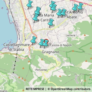 Mappa 80054 Gragnano NA, Italia (2.81929)
