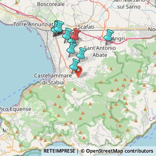 Mappa 80054 Gragnano NA, Italia (4.09545)