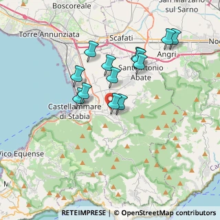 Mappa 80054 Gragnano NA, Italia (3.43308)
