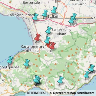 Mappa 80054 Gragnano NA, Italia (6.3325)