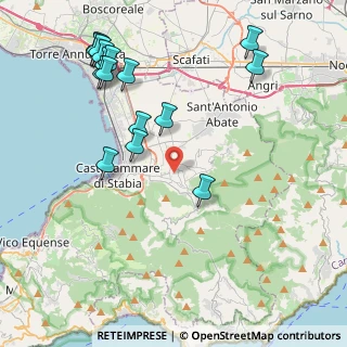 Mappa 80054 Gragnano NA, Italia (5.25875)