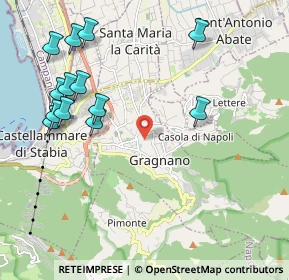 Mappa 80054 Gragnano NA, Italia (2.55923)