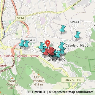 Mappa 80054 Gragnano NA, Italia (0.6845)