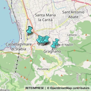 Mappa Via Santa Croce, 80054 Gragnano NA, Italia (0.93545)