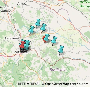 Mappa Via Sandro Pertini, 85017 Tolve PZ, Italia (15.152)