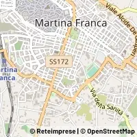 Mapa Martina Franca