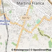 Karte Martina Franca