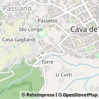 Karte Cava de' Tirreni