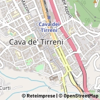 Mapa Cava de' Tirreni