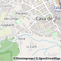 Karte Cava de' Tirreni