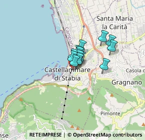 Mappa Via R. Margherita, 80053 Castellammare di Stabia NA, Italia (0.91769)
