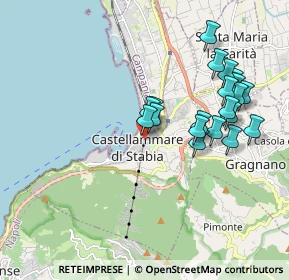 Mappa Via IV Novembre, 80053 Castellammare di Stabia NA, Italia (1.956)