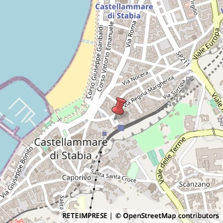 Mappa Piazza Unità d'Italia, 80053 Castellammare di Stabia NA, Italia, 80053 Castellammare di Stabia, Napoli (Campania)