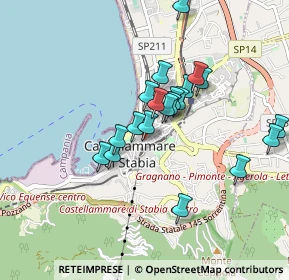 Mappa Via IV Novembre, 80053 Castellammare di Stabia NA, Italia (0.815)