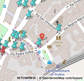 Mappa Via IV Novembre, 80053 Castellammare di Stabia NA, Italia (0.109)