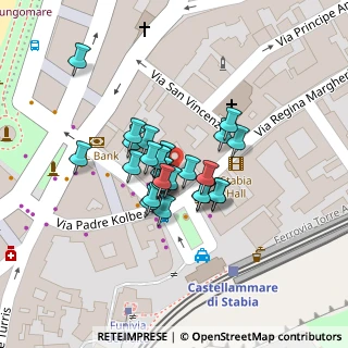 Mappa Via IV Novembre, 80053 Castellammare di Stabia NA, Italia (0.00741)