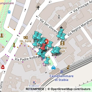 Mappa Piazza Unità d'Italia, 80053 Castellammare di Stabia NA, Italia (0.00385)