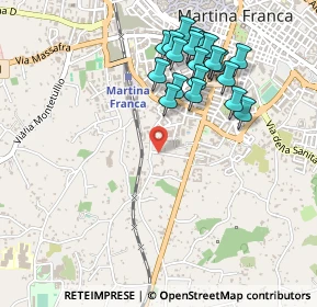 Mappa Strada Vecchia Taranto Torre Lanzo Vardarello, 74015 Martina Franca TA, Italia (0.5325)