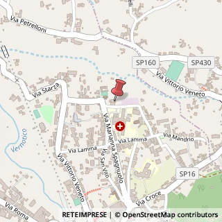 Mappa Via Incoronata, 23, 80054 Gragnano, Napoli (Campania)