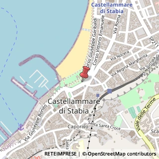Mappa Via Giuseppe Mazzini, 15, 80053 Castellammare di Stabia, Napoli (Campania)