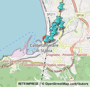 Mappa Via Giuseppe Mazzini, 80053 Castellammare di Stabia NA, Italia (0.66538)