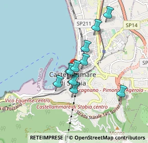 Mappa Via Giuseppe Mazzini, 80053 Castellammare di Stabia NA, Italia (0.71182)