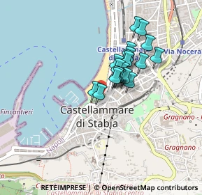 Mappa Via Giuseppe Mazzini, 80053 Castellammare di Stabia NA, Italia (0.332)
