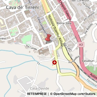 Mappa Piazza San Francesco, 12, 84013 Cava de' Tirreni, Salerno (Campania)