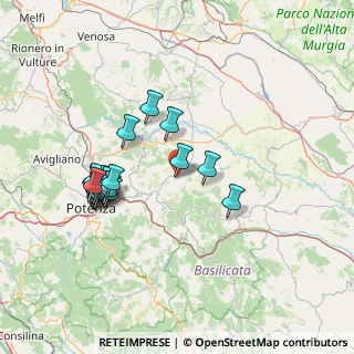 Mappa Via Vignale delle Corti, 85017 Tolve PZ, Italia (15.2905)