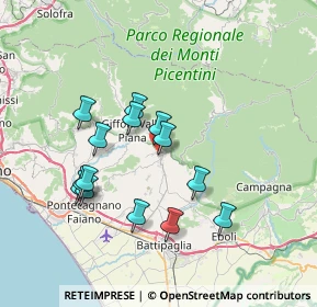 Mappa Piazza Umberto I, 84096 Montecorvino Rovella SA, Italia (7.12786)