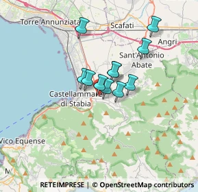 Mappa Via Armando Diaz, 80054 Gragnano NA, Italia (2.43)