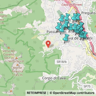 Mappa Via Dei Lattari, 84013 Cava de' Tirreni SA, Italia (1.39444)