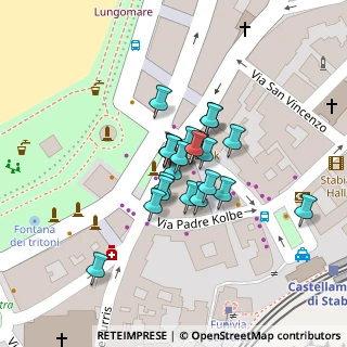 Mappa Piazza Principe Umberto, 80053 Castellammare di Stabia NA, Italia (0.00909)