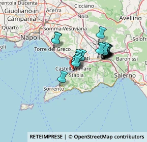 Mappa Piazza Principe Umberto, 80053 Castellammare di Stabia NA, Italia (10.9515)