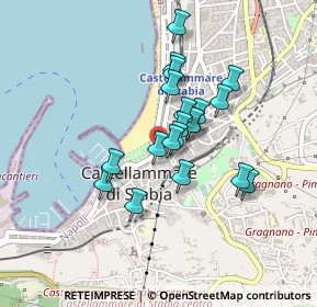 Mappa Piazza Principe Umberto, 80053 Castellammare di Stabia NA, Italia (0.354)