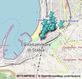 Mappa Piazza Principe Umberto, 80053 Castellammare di Stabia NA, Italia (0.2795)