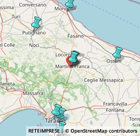 Mappa Via per Crispiano, 74015 Martina Franca TA, Italia (23.56818)