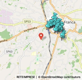 Mappa Via per Crispiano, 74015 Martina Franca TA, Italia (0.8995)