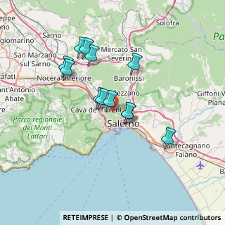 Mappa Via fossa lupara, 84125 Salerno SA, Italia (6.4575)