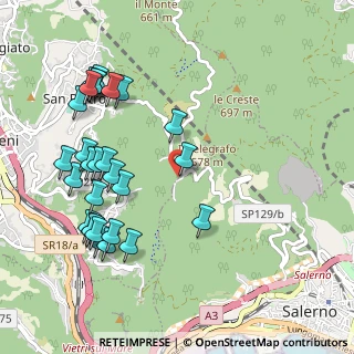 Mappa Via fossa lupara, 84125 Salerno SA, Italia (1.25679)