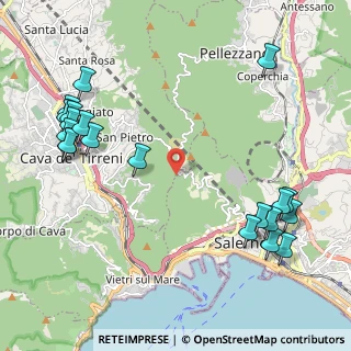 Mappa Via fossa lupara, 84125 Salerno SA, Italia (2.9435)