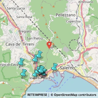 Mappa Via fossa lupara, 84125 Salerno SA, Italia (2.72385)