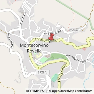 Mappa Corso Umberto I, 204, 84096 Montecorvino Rovella, Salerno (Campania)