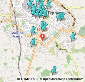 Mappa Prima Traversa Via Madonnina, 74015 Martina Franca TA, Italia (0.6175)