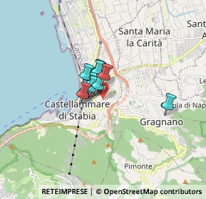 Mappa Strada Varano, 80053 Castellammare di Stabia NA, Italia (0.87727)